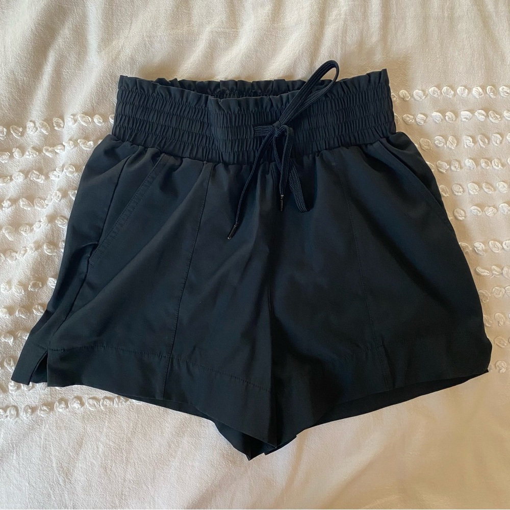 Abercrombie & Fitch Black High Waist Shorts